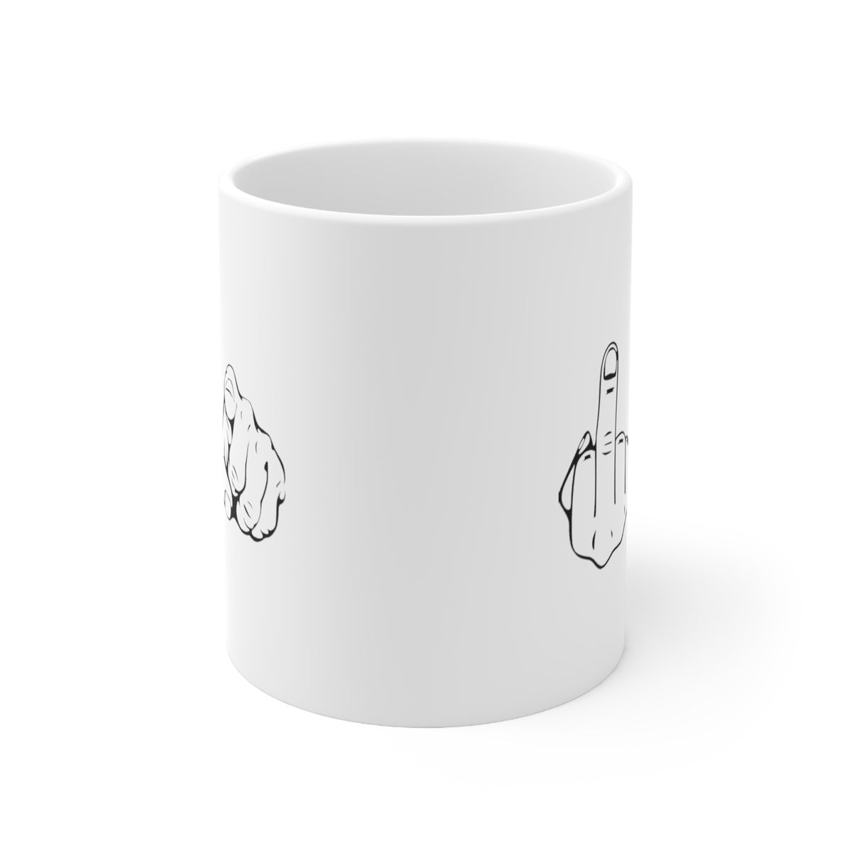 F U Ceramic Mug 11oz
