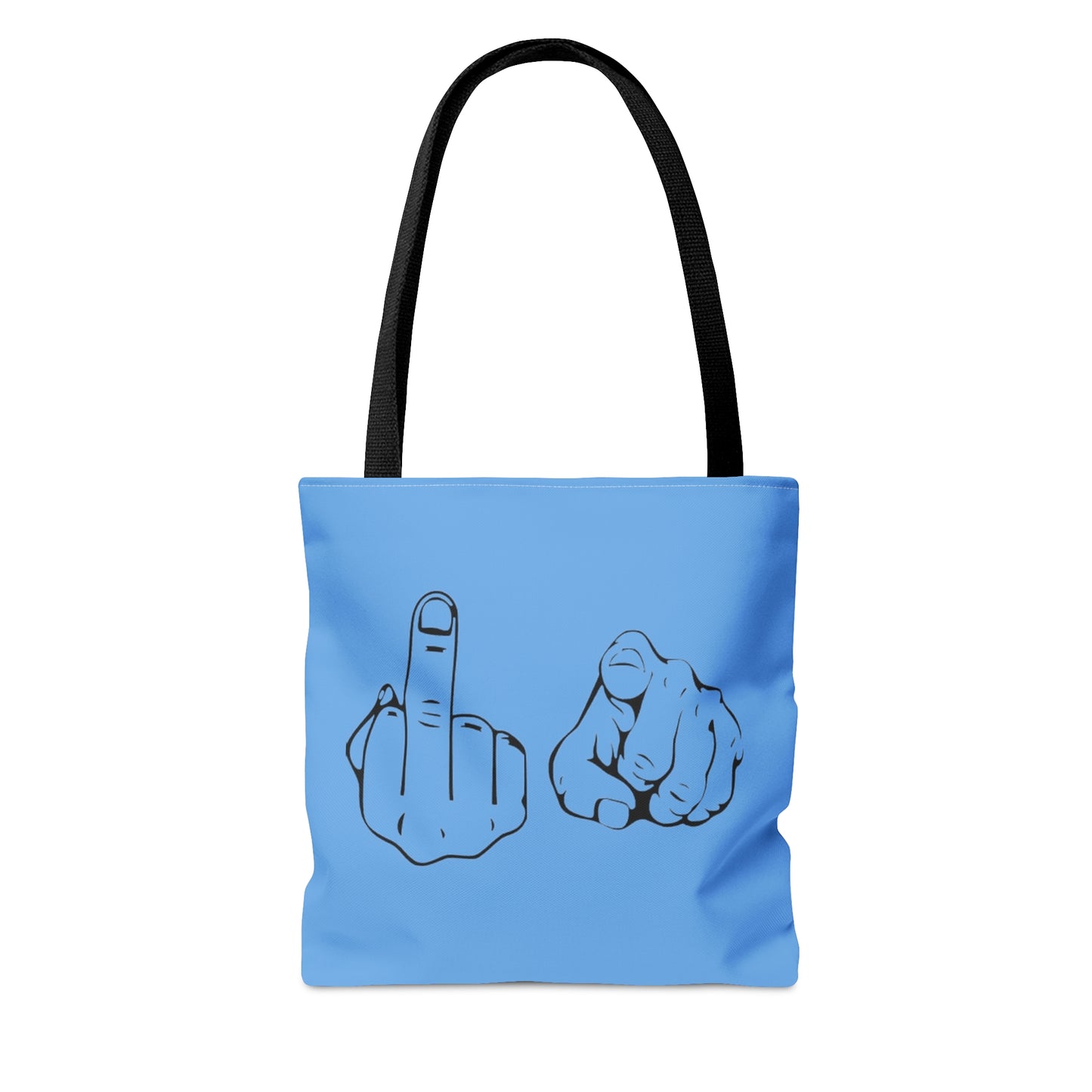 FU Blue Tote Bag (AOP)