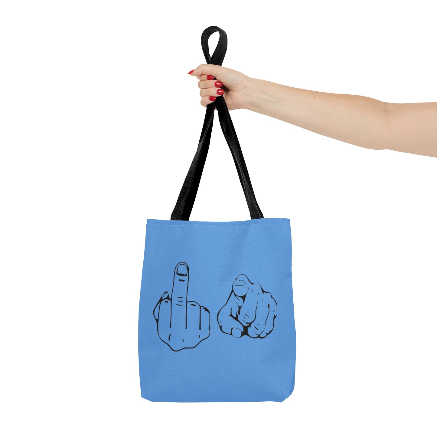 FU Blue Tote Bag (AOP)