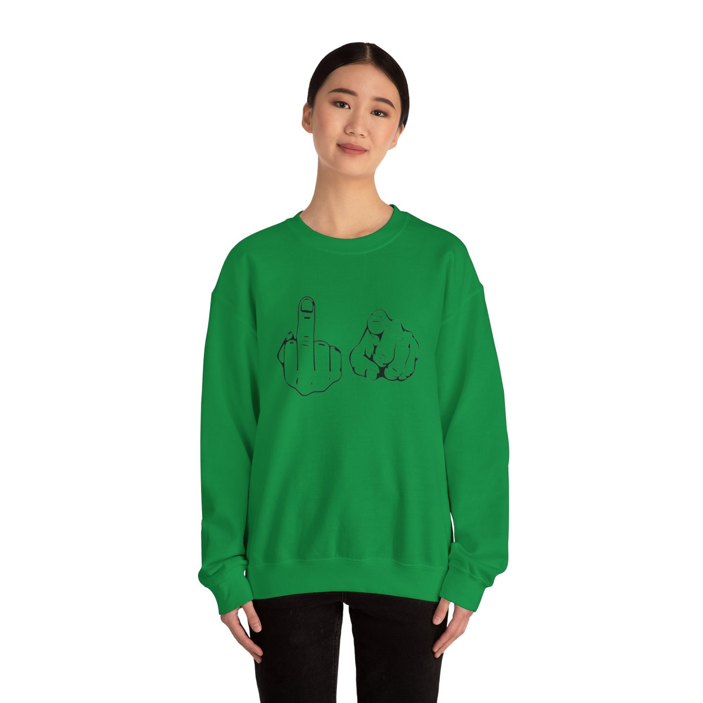 F U Unisex Heavy Blend™ Crewneck Sweatshirt