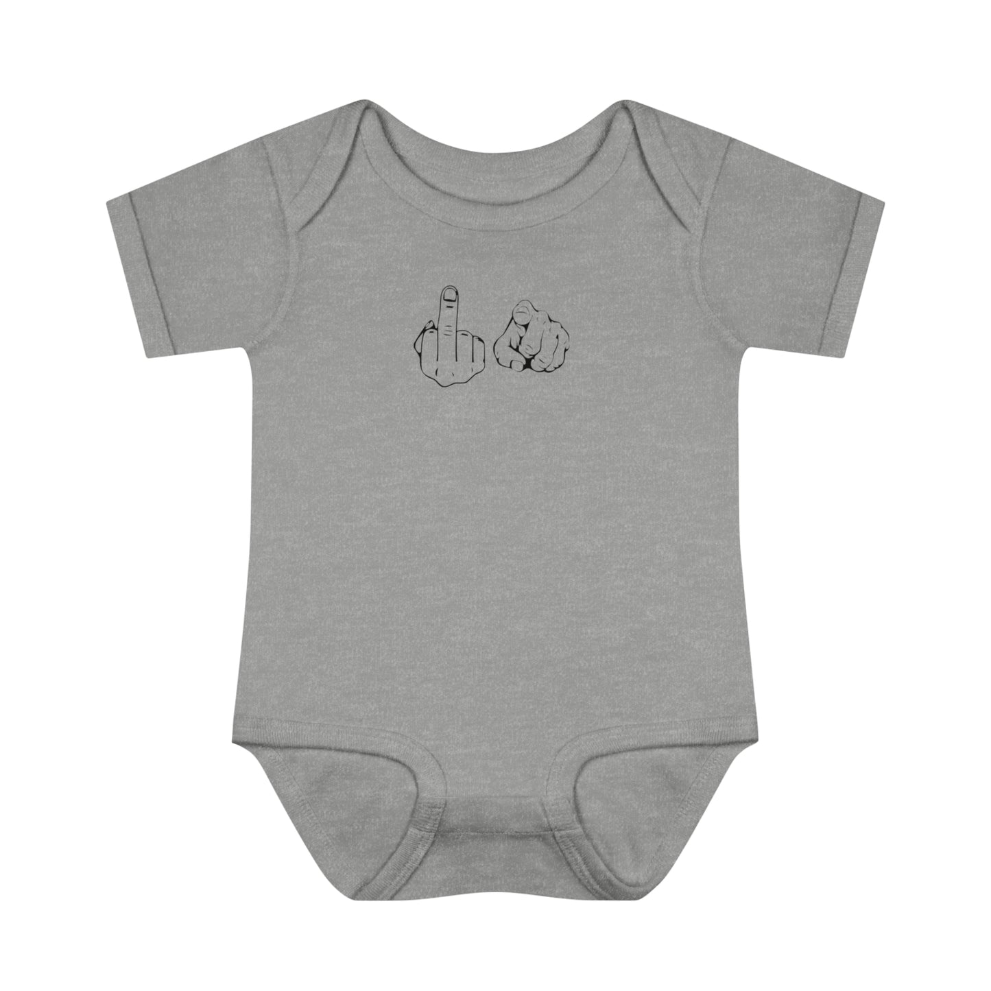 F U Infant Baby Rib Bodysuit