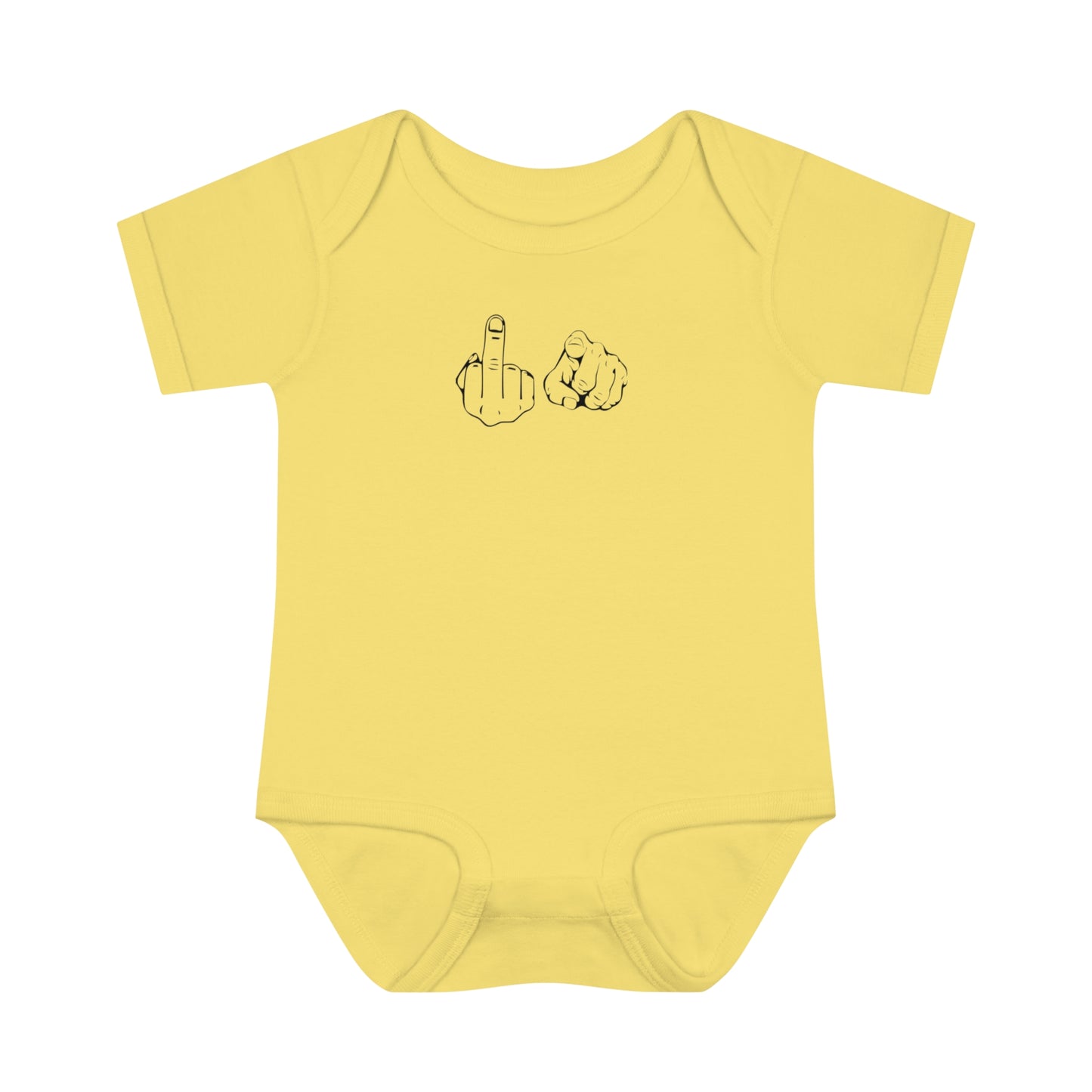 F U Infant Baby Rib Bodysuit