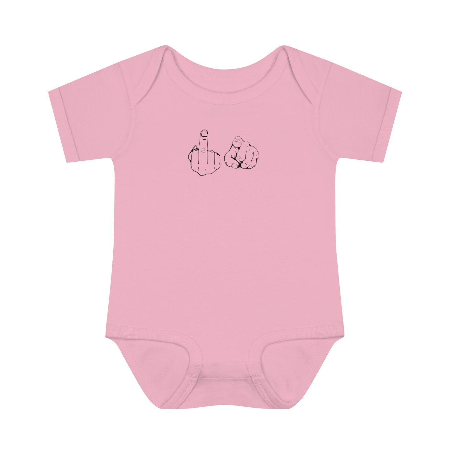 F U Infant Baby Rib Bodysuit