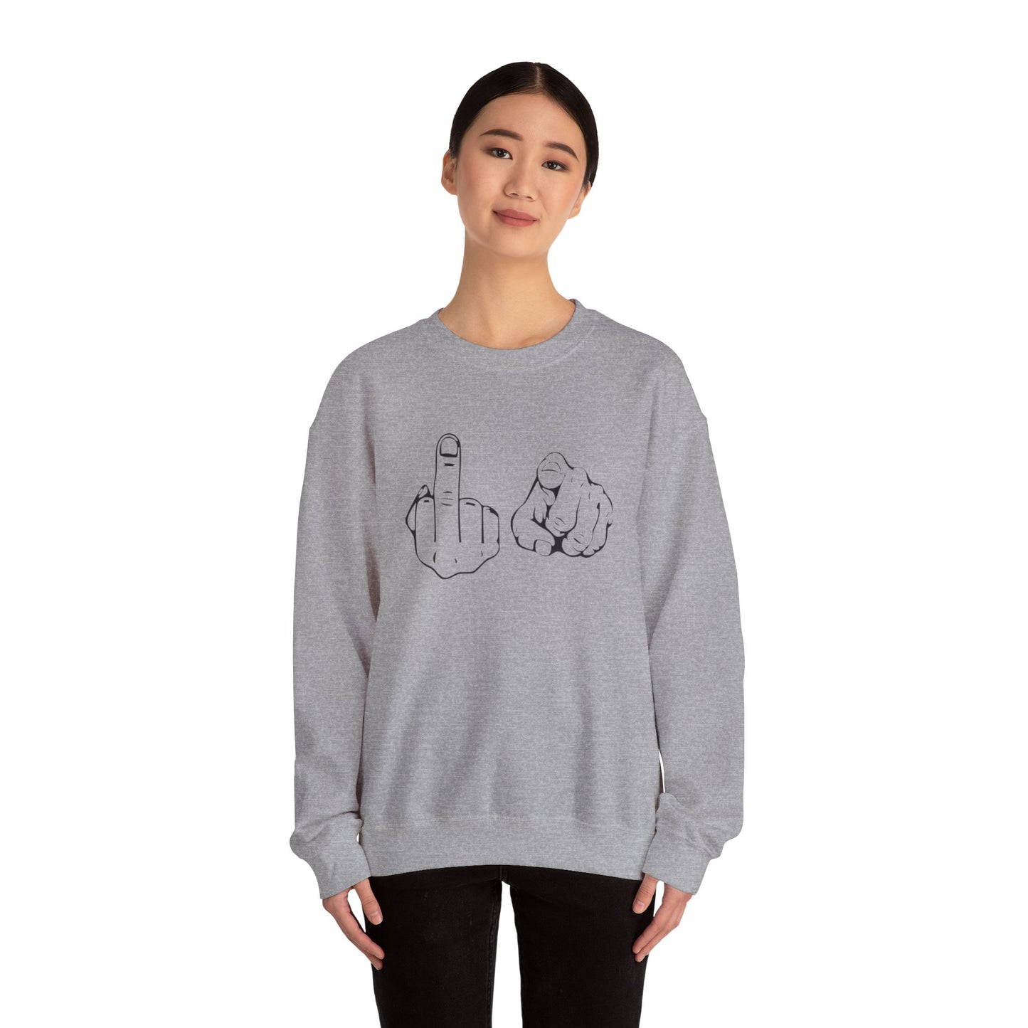 F U Unisex Heavy Blend™ Crewneck Sweatshirt