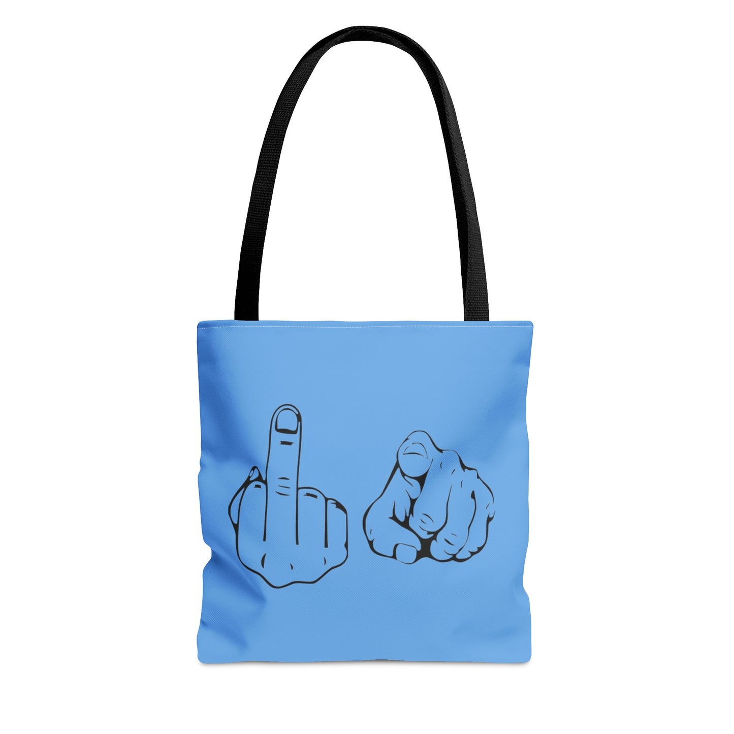 FU Blue Tote Bag (AOP)