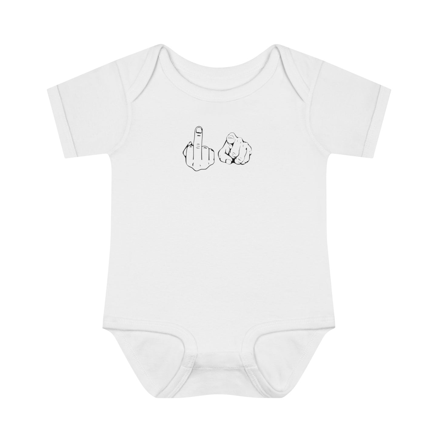 F U Infant Baby Rib Bodysuit