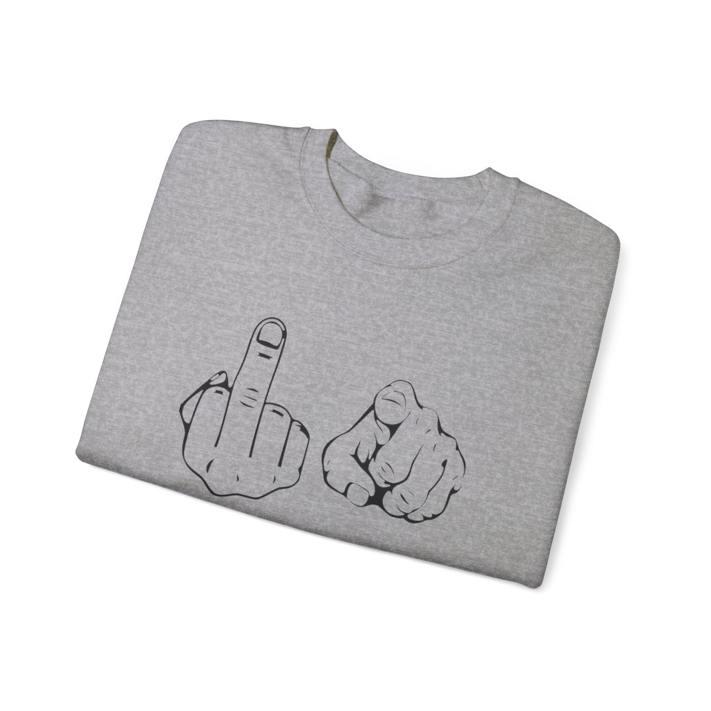 F U Unisex Heavy Blend™ Crewneck Sweatshirt