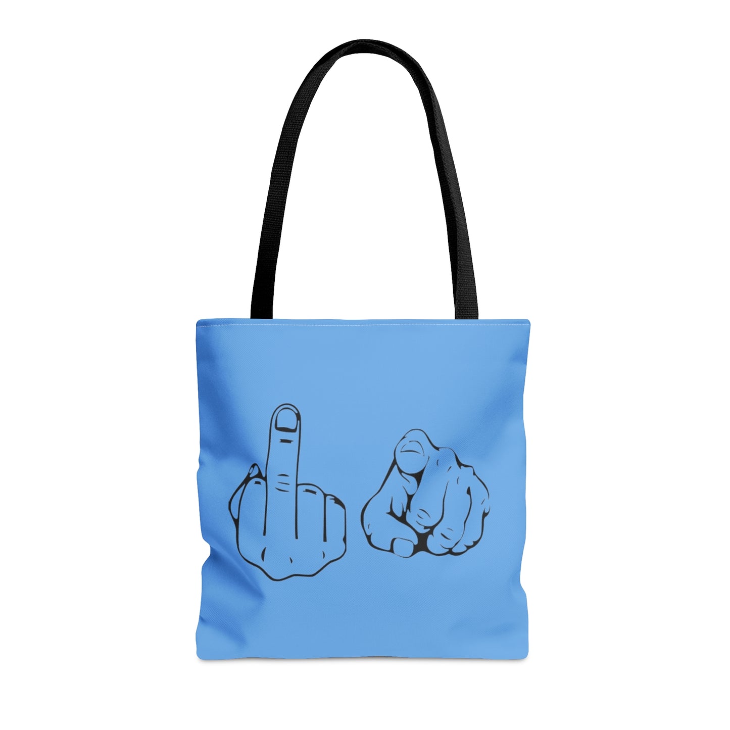 FU Blue Tote Bag (AOP)