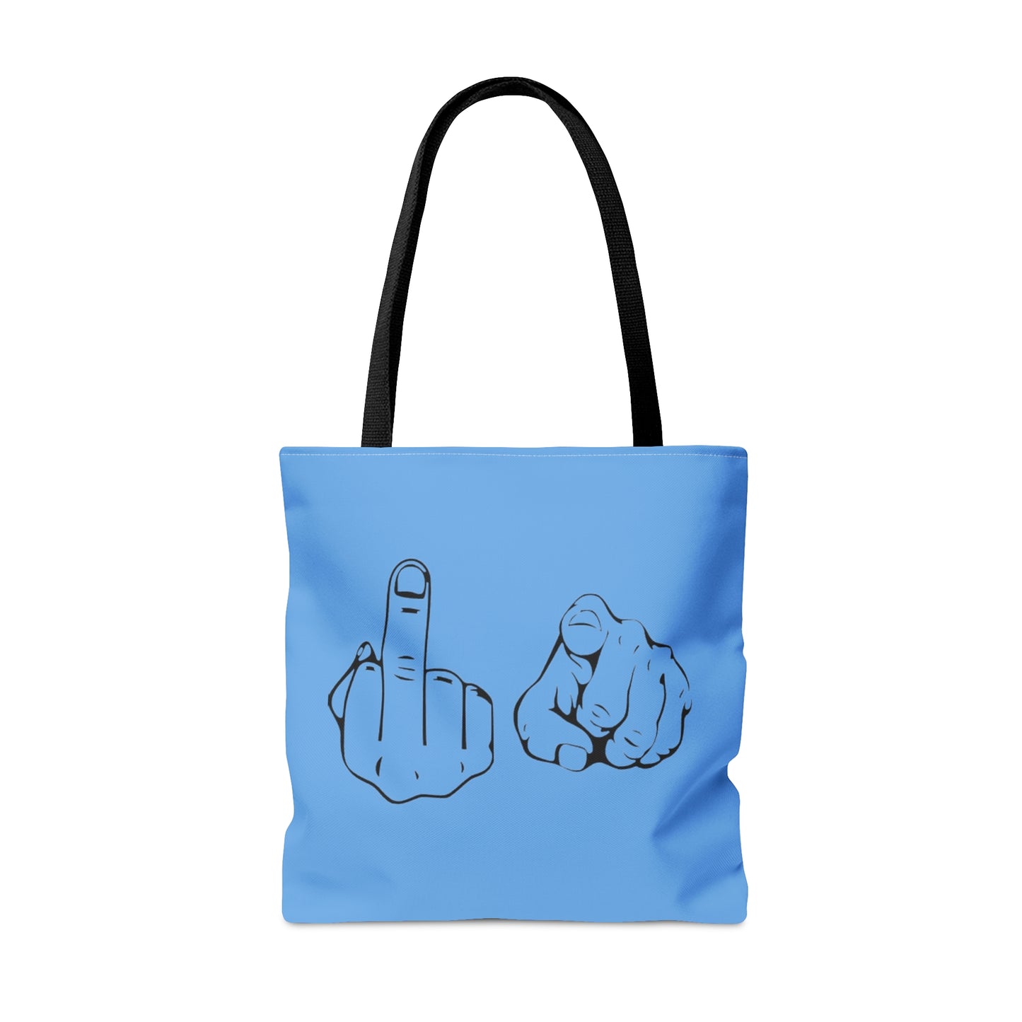 FU Blue Tote Bag (AOP)