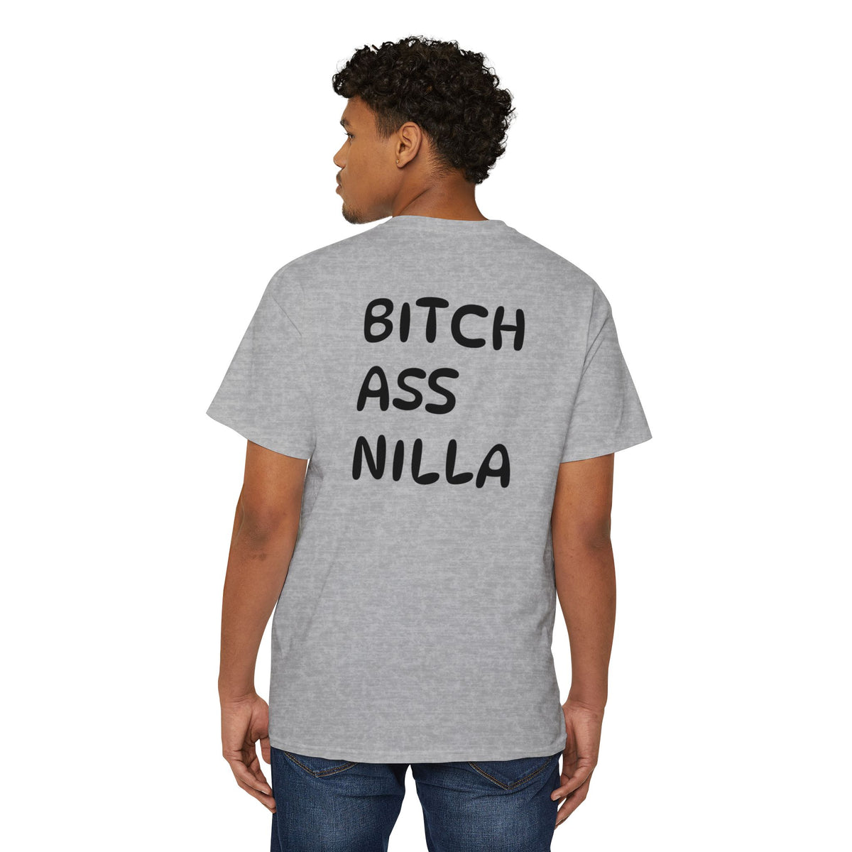 Pocket Tee — "Bitch Ass Nilla" Bold Graphic T‑Shirt