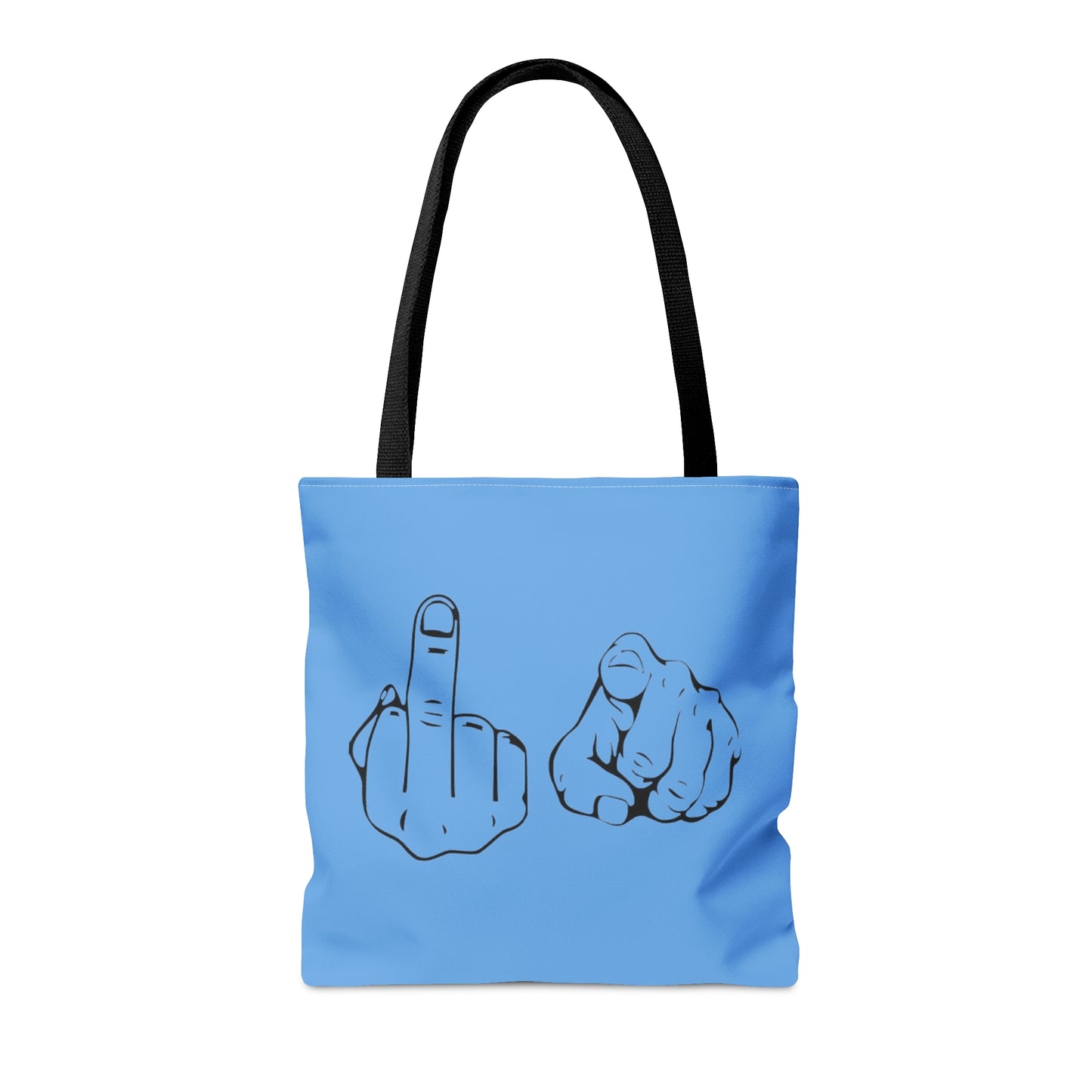 FU Blue Tote Bag (AOP)