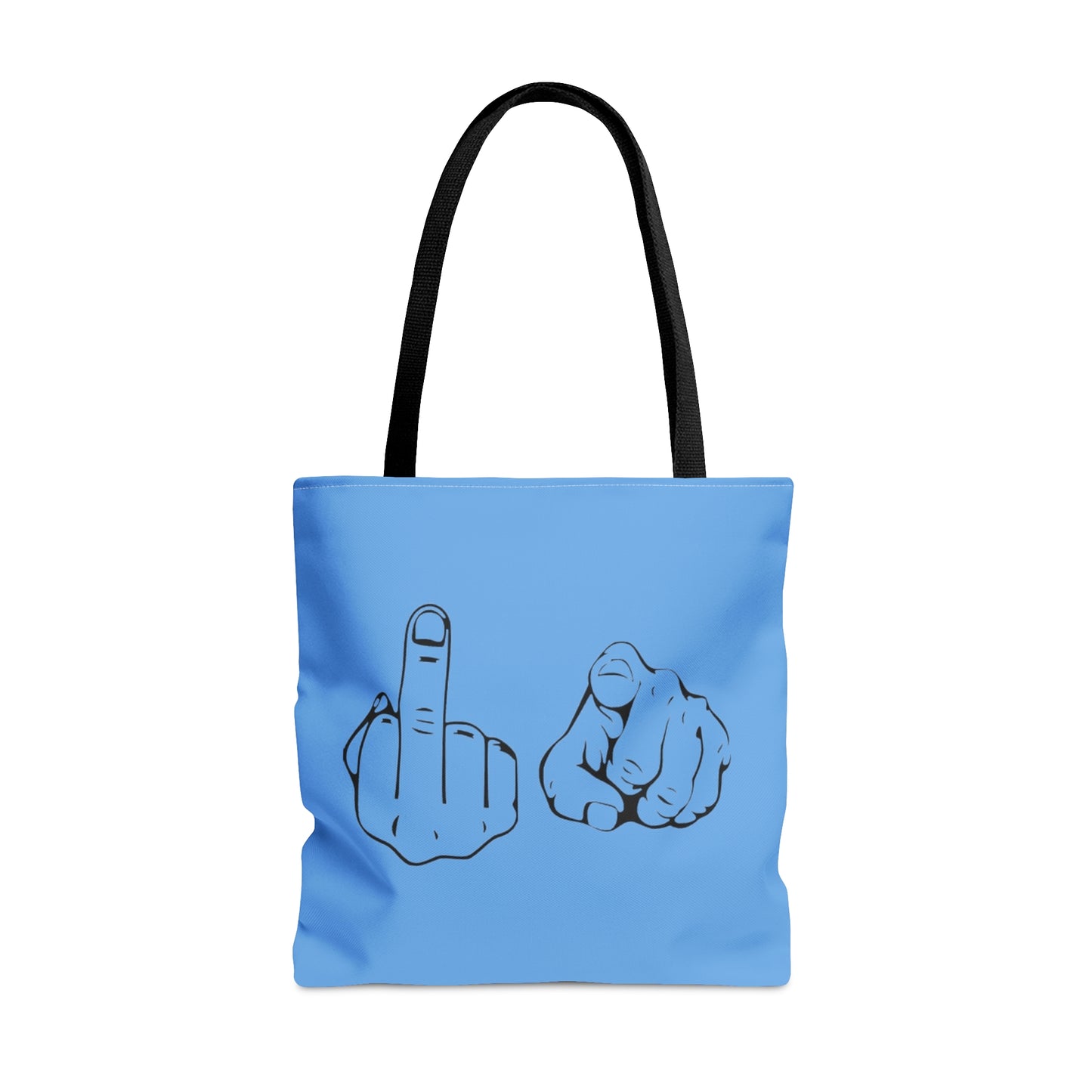 FU Blue Tote Bag (AOP)