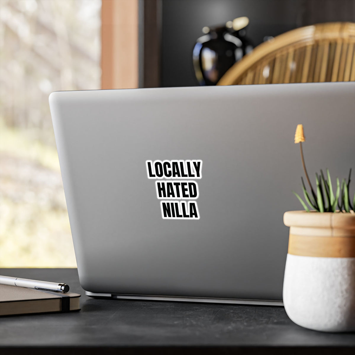 Locally Hated Nilla Sticker