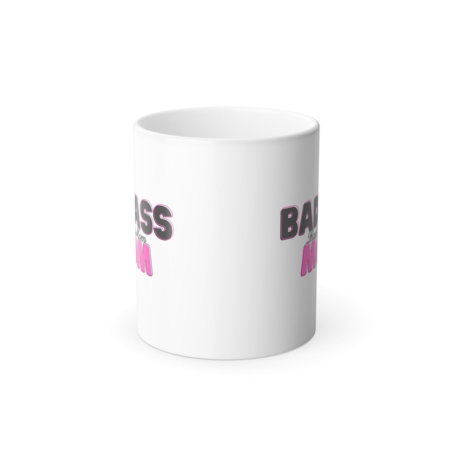 Color Morphing BadAss Mom Mug, 11oz