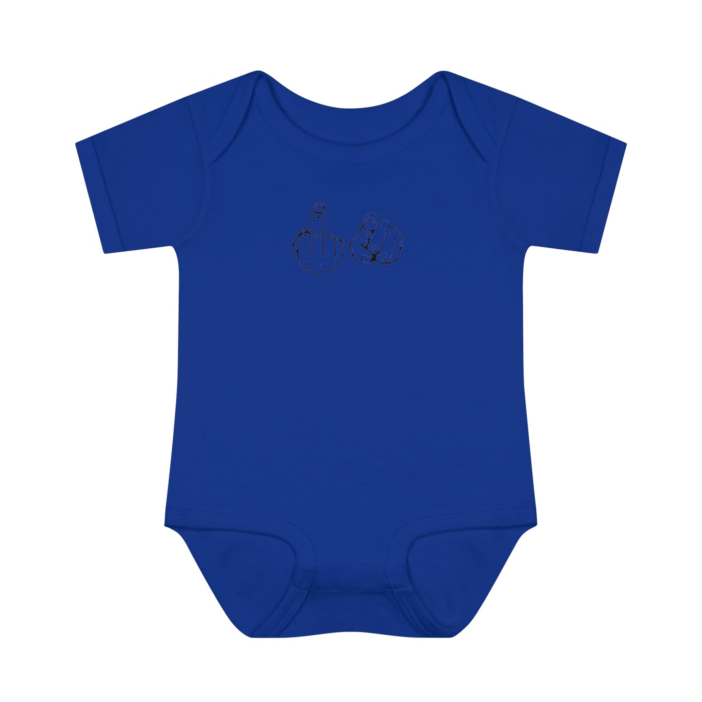 F U Infant Baby Rib Bodysuit