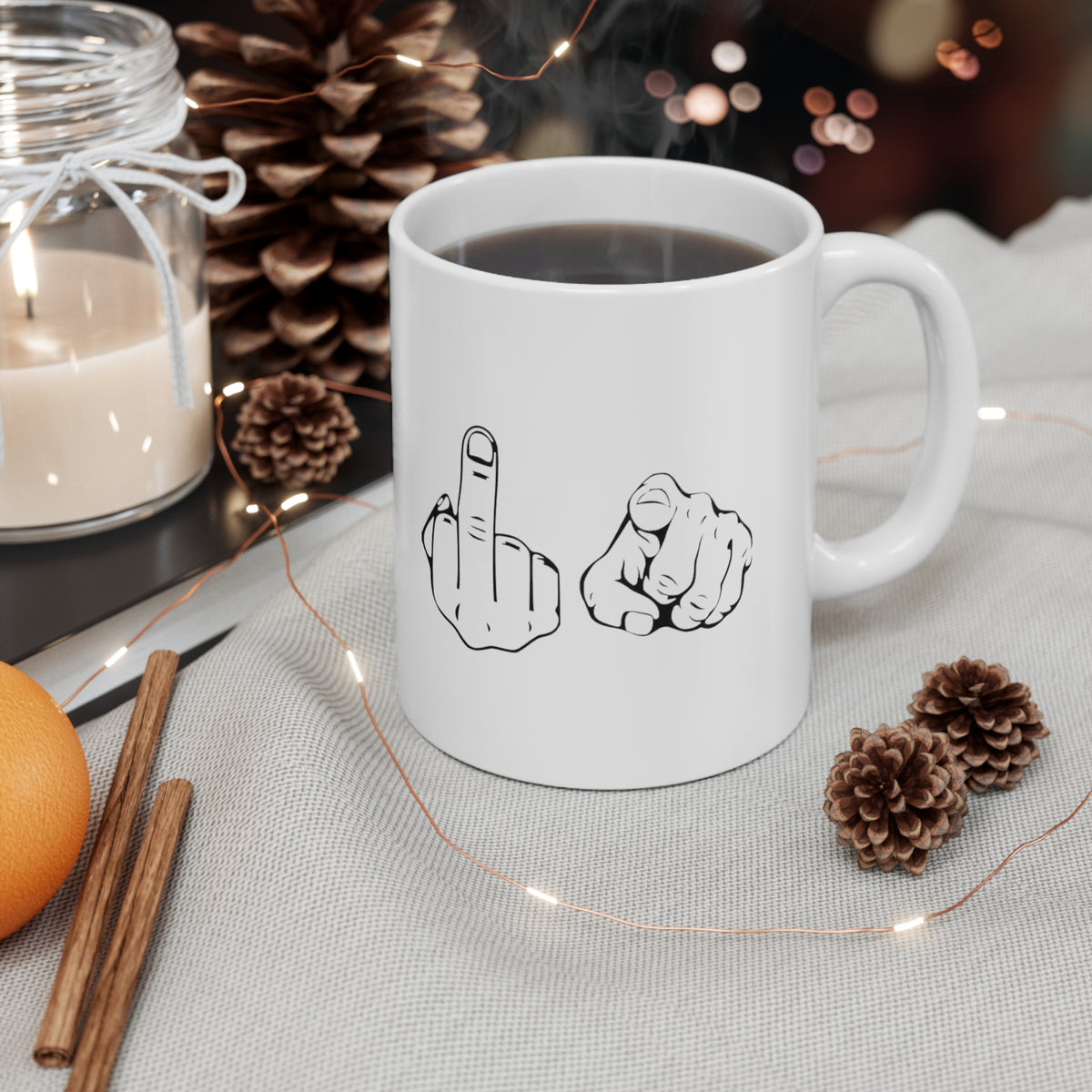 F U Ceramic Mug 11oz