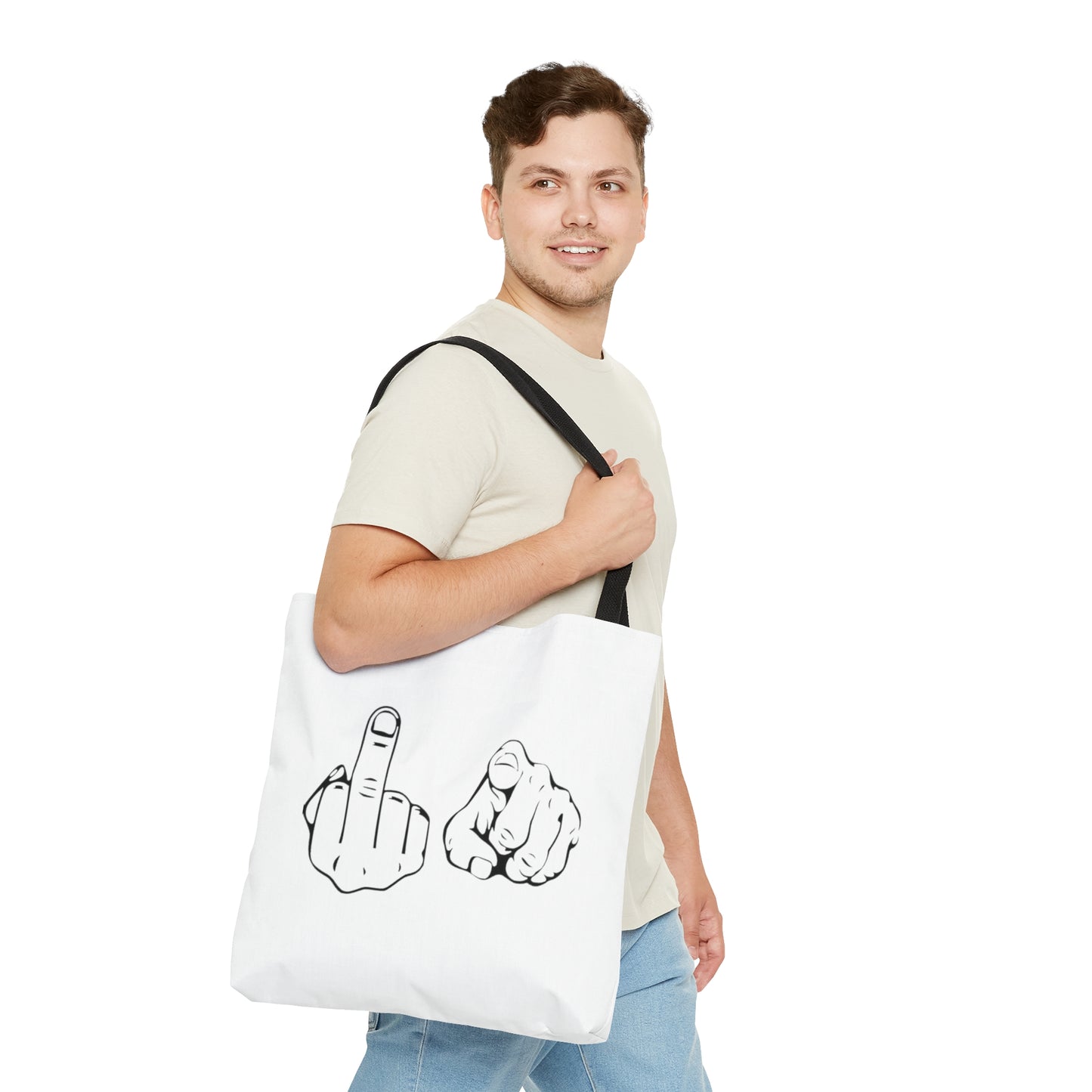 F U Tote Bag (AOP)