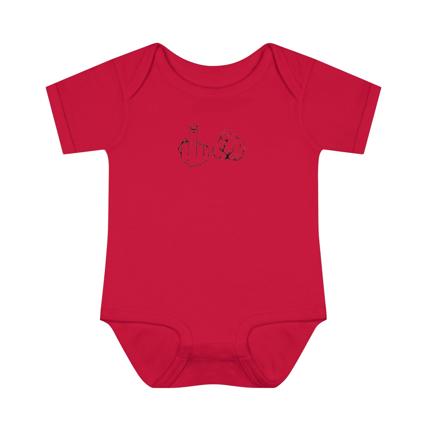 F U Infant Baby Rib Bodysuit