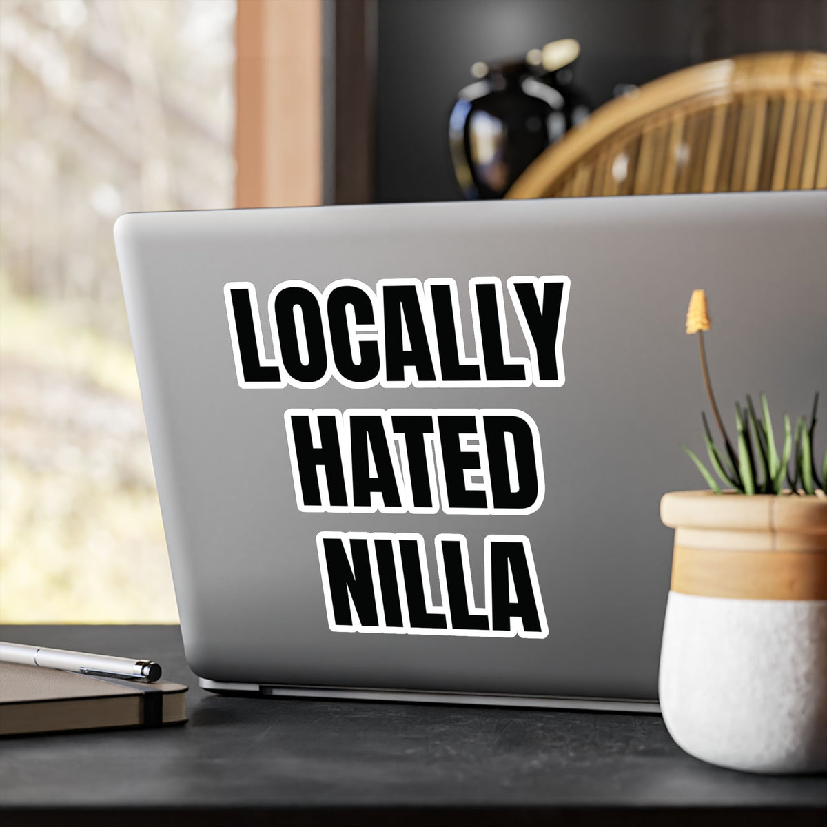 Locally Hated Nilla Sticker