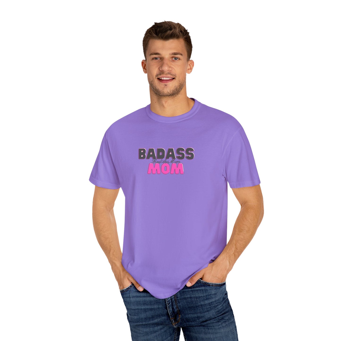 BadAss Mom Garment-Dyed T-shirt