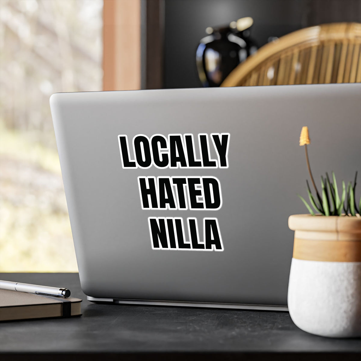 Locally Hated Nilla Sticker