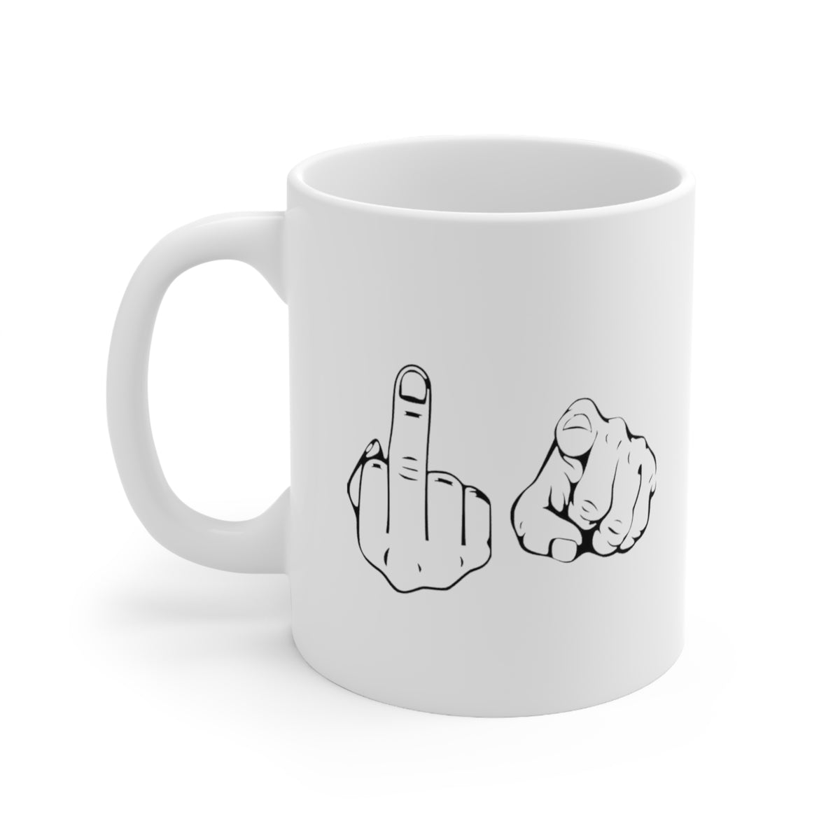 F U Ceramic Mug 11oz