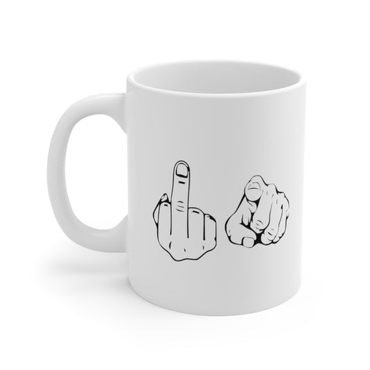 F U Ceramic Mug 11oz